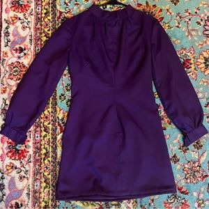 60’s Vintage Purple Vintage Dress - image 1